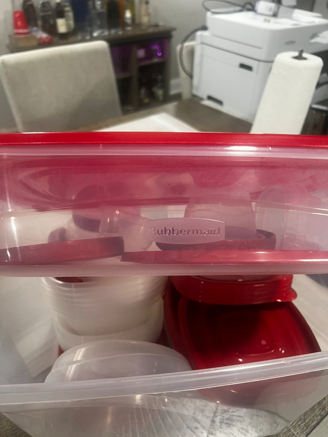 Rubbermaid Take a Longs Set with 30-Quart Storage Tote - photo 2