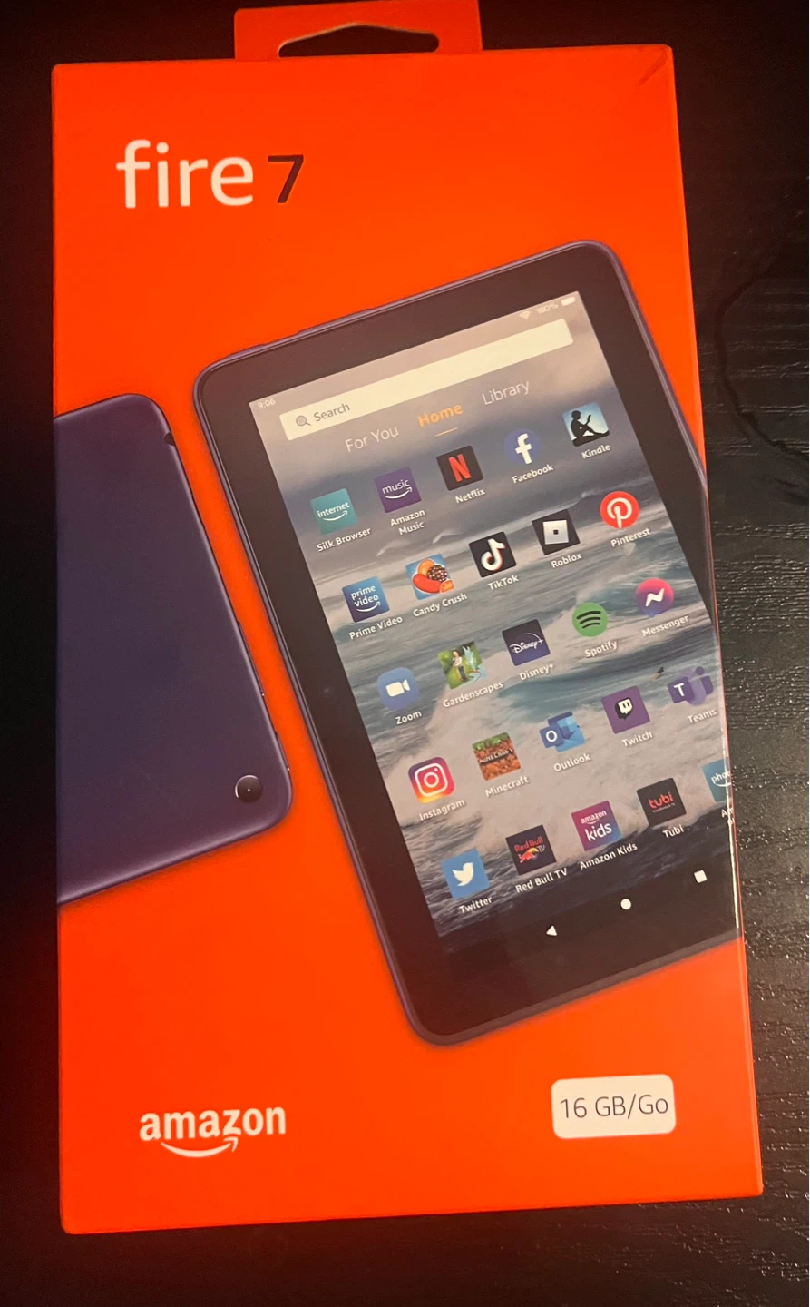 Brand New Amazon Fire 7 Tablet - 16GB Denim Blue (Sealed)