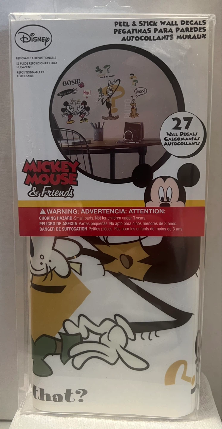 Mickey Mouse & Friends RoomMates Peel & Stick Wall Decals