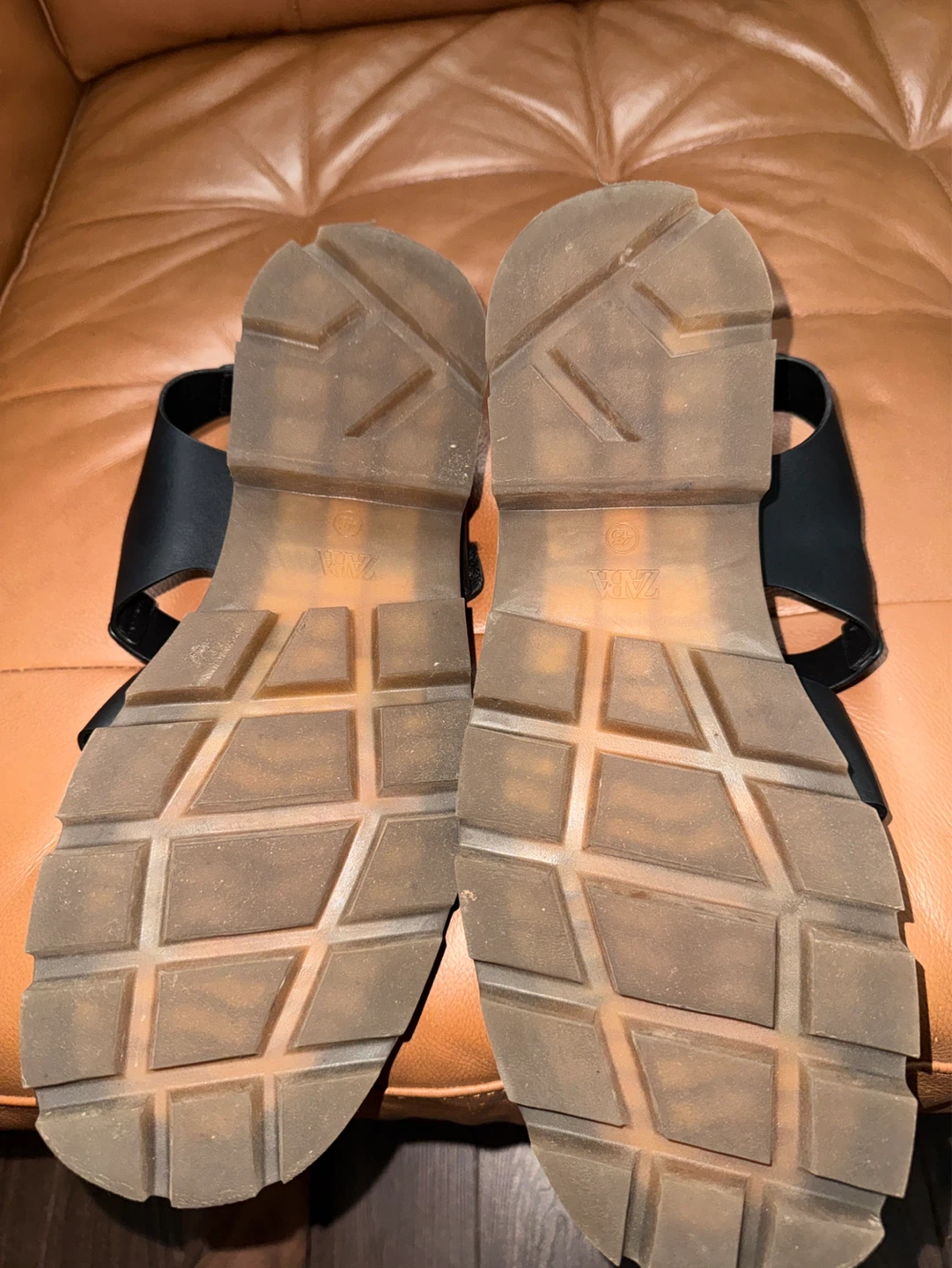 Zara Black Woven Sandals - photo 2