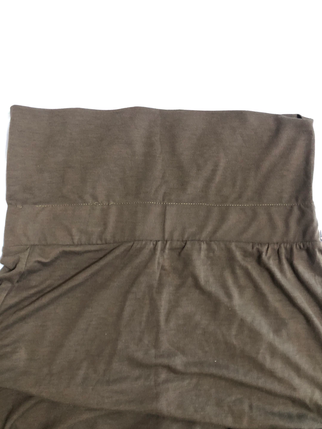 MAGAZINE Strapless Maxi Dress - Olive Green - photo 3