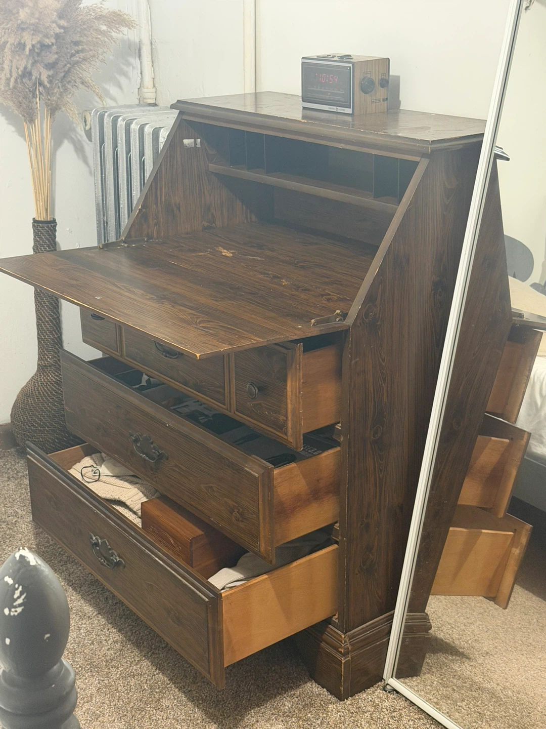 Wooden wardrobe - photo 2