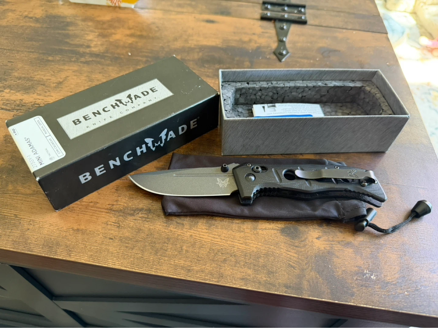 Benchmade 273GY-1 Mini Adamas Knife