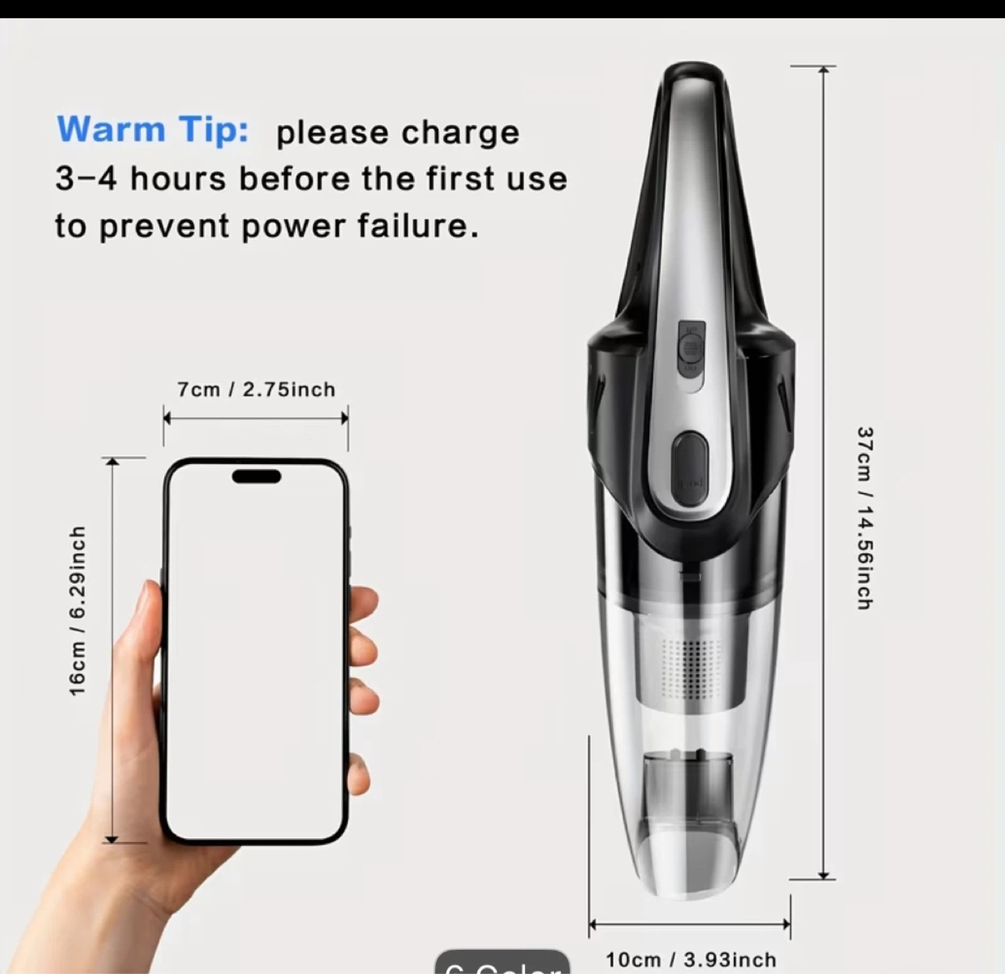 Handheld Vacuum Cleaner - photo 4