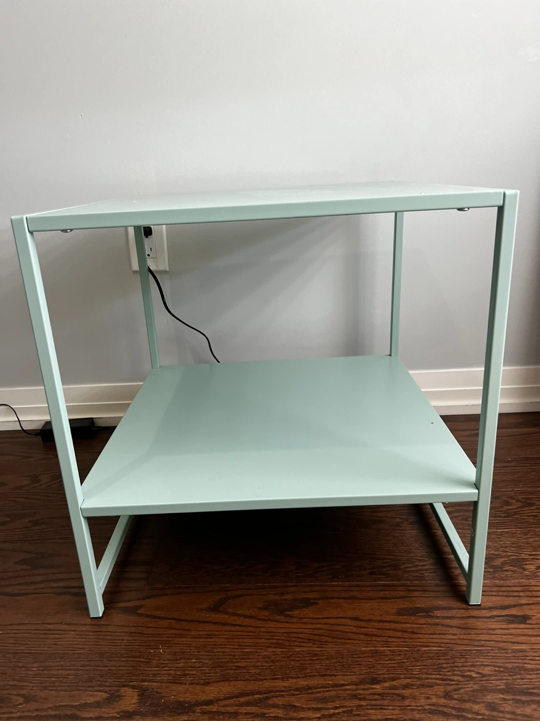 Mint green Two-Tiered Side Table - photo 2