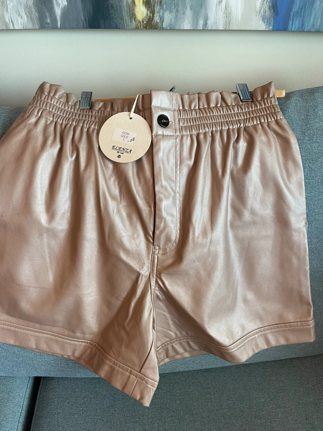 ELENZA by L&L Faux Ecco Shorts - photo 3