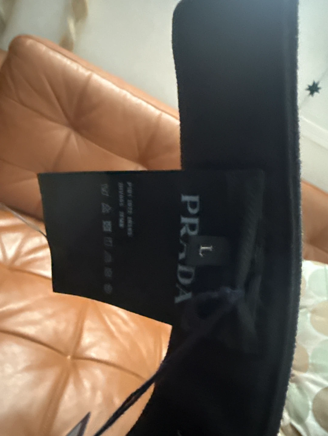 Prada Black Visor Hat - photo 4