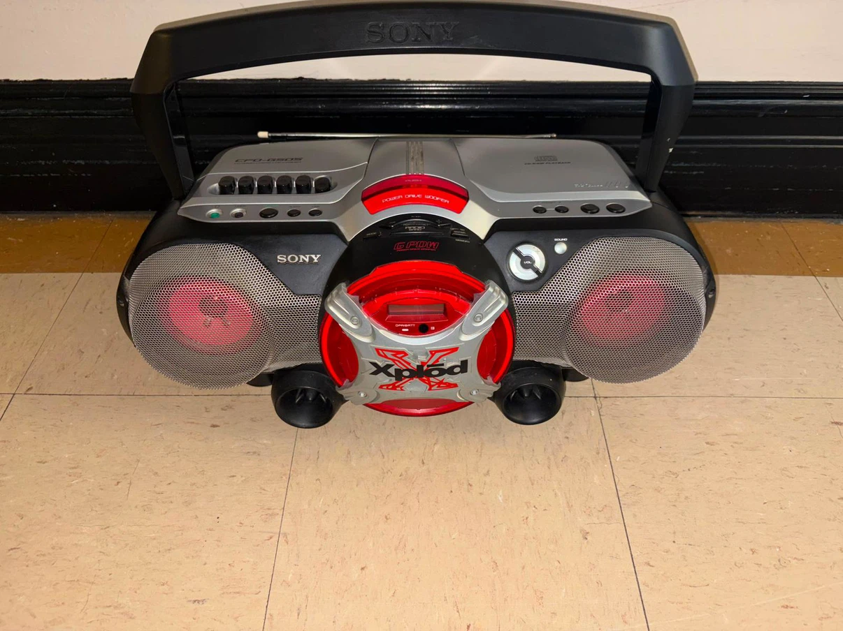 Sony CFD-GS60 Boombox CD Player Radio Cassette Recorder