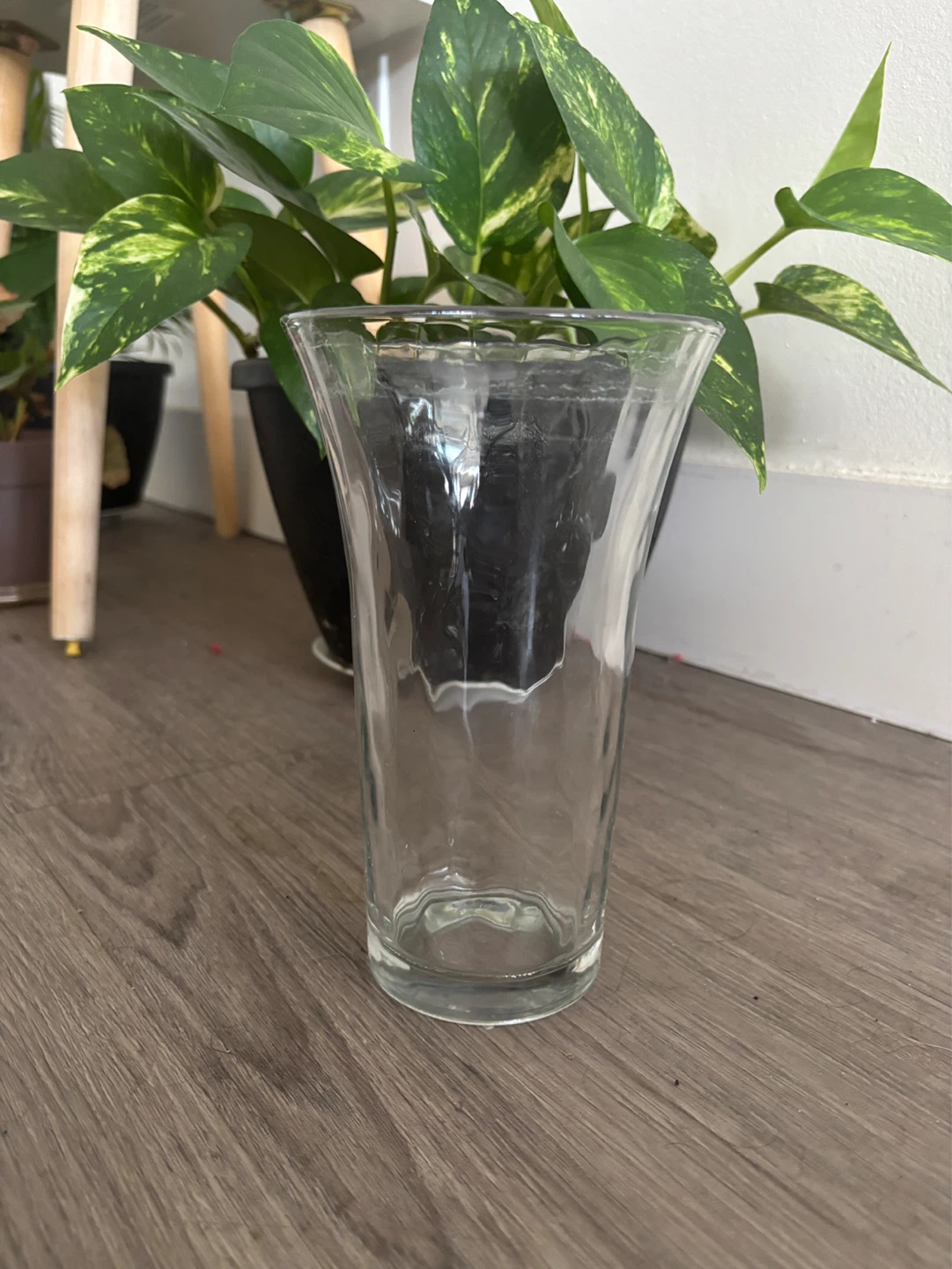 Clear Glass Vase