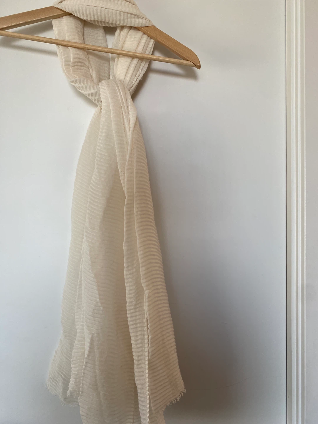 Sheer Textured Scarf