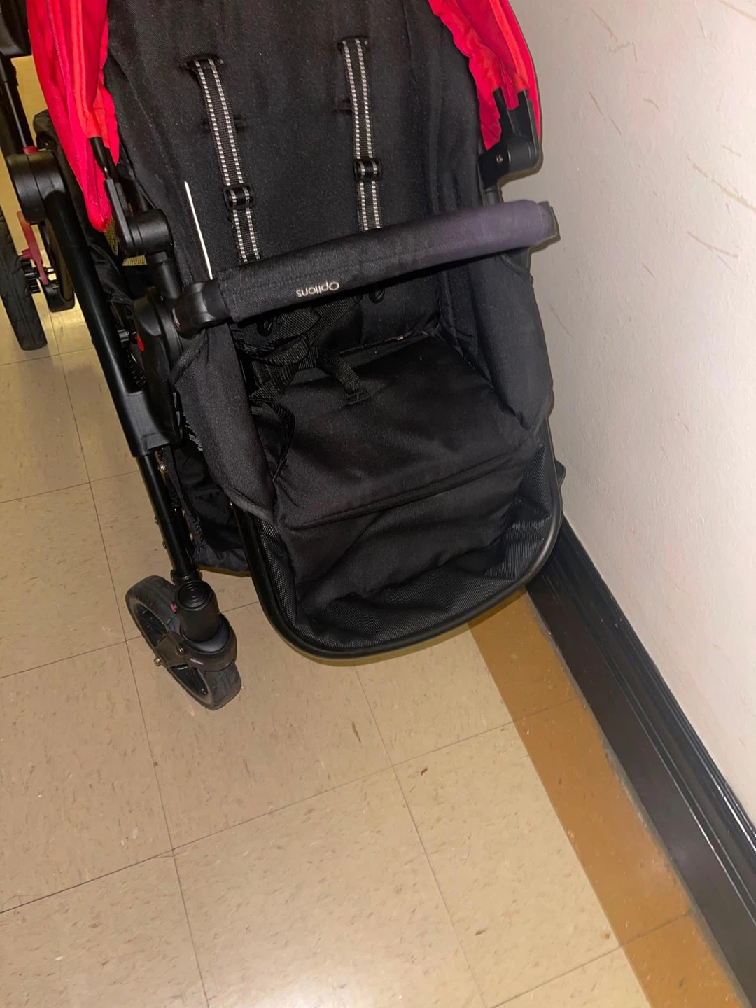 Contours Options Elite Double Stroller Red - photo 3