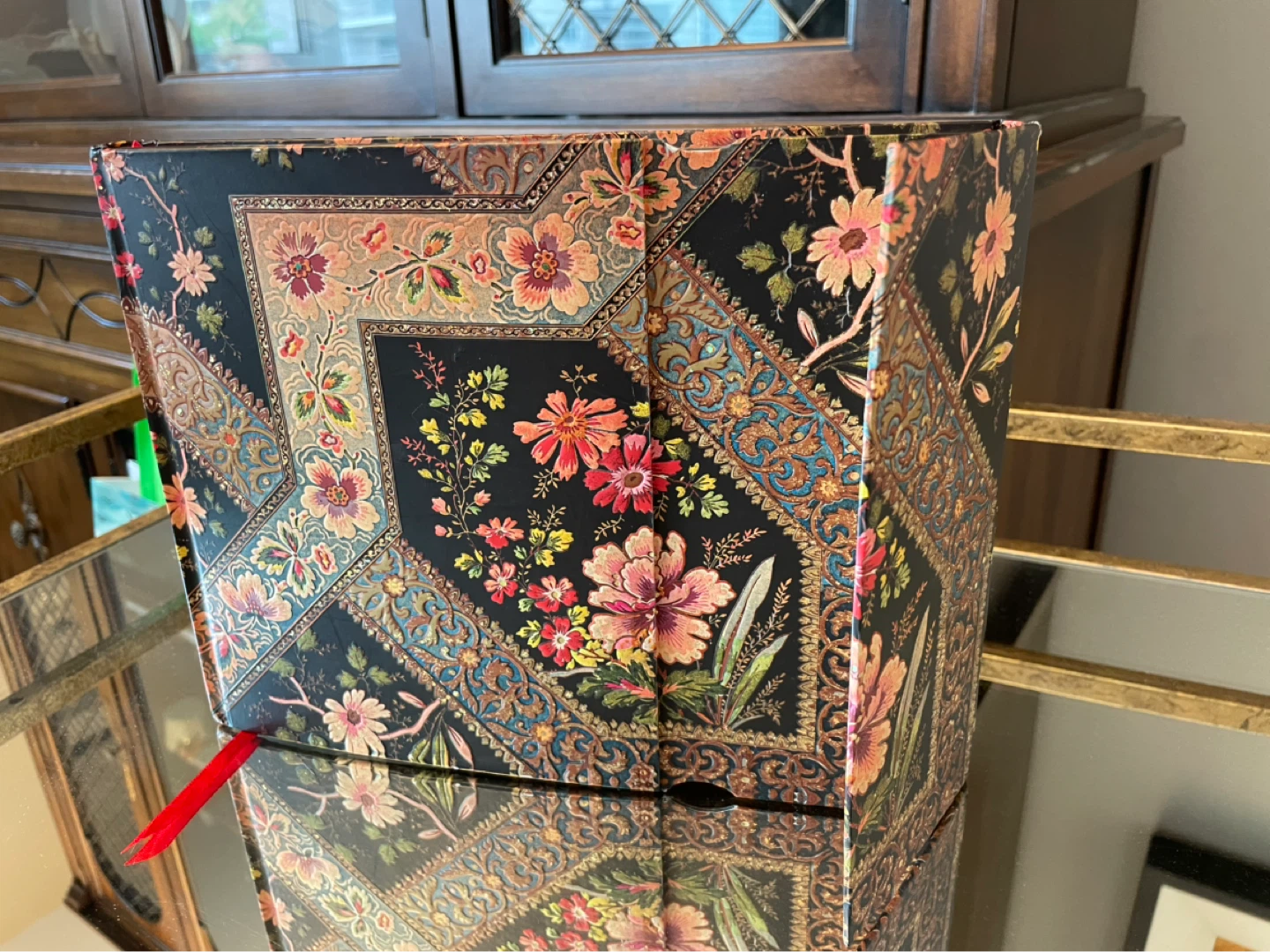 Paperblanks Filigree Floral Ebony Guestbook Journal NEW