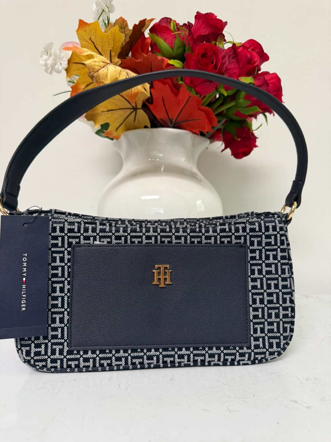 Tommy Hilfiger Monogram Shoulder Bag