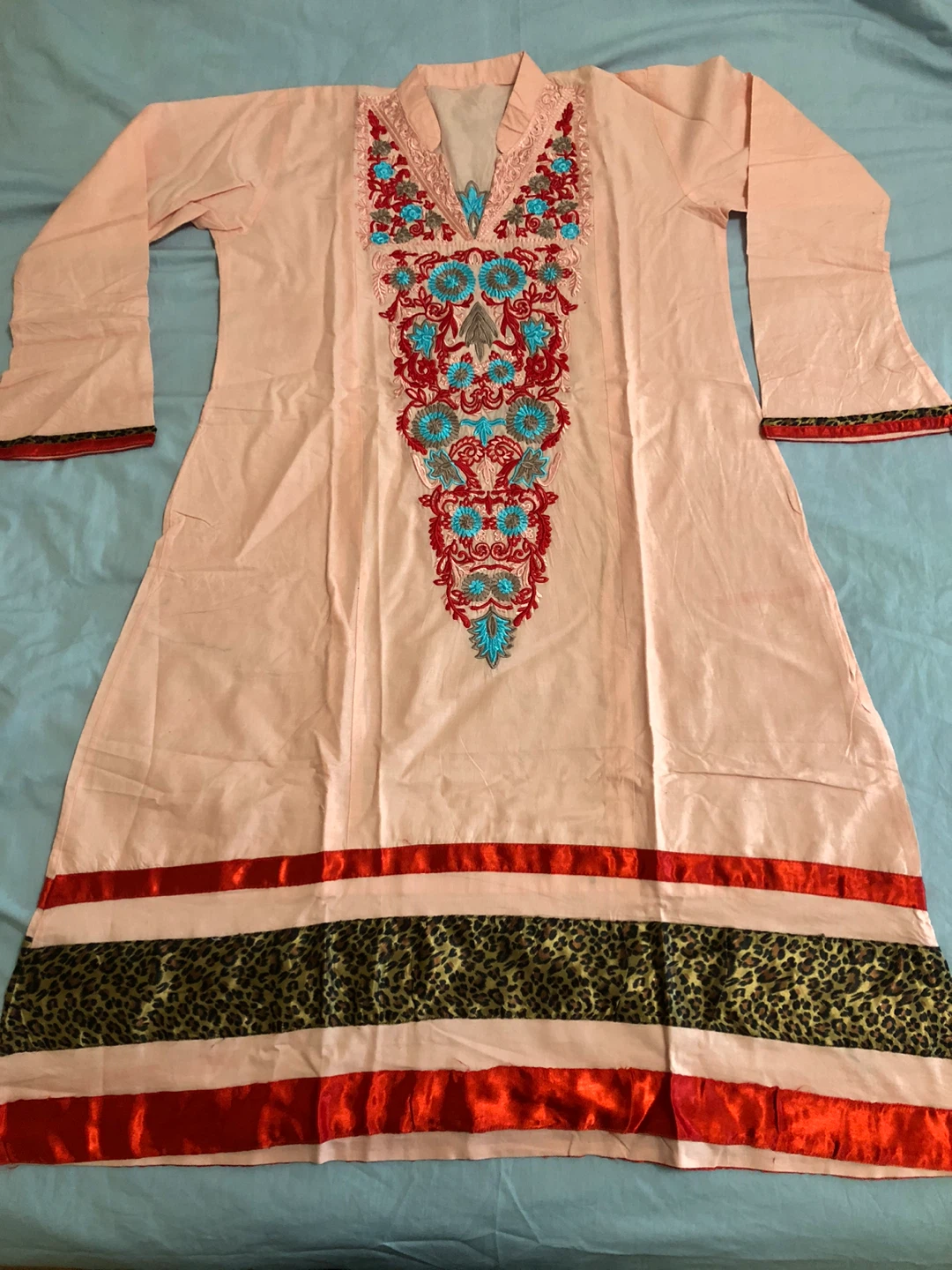 Embroidered Kurti Top (Free Size) - photo 2