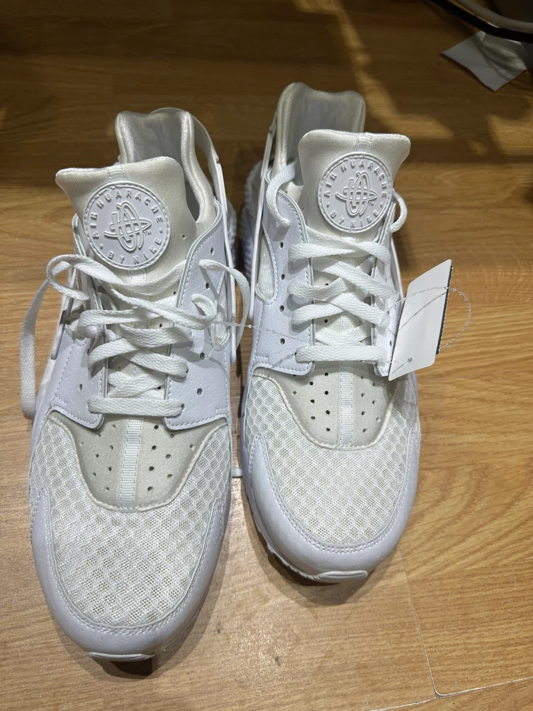 Nike Air Huarache White Sneakers