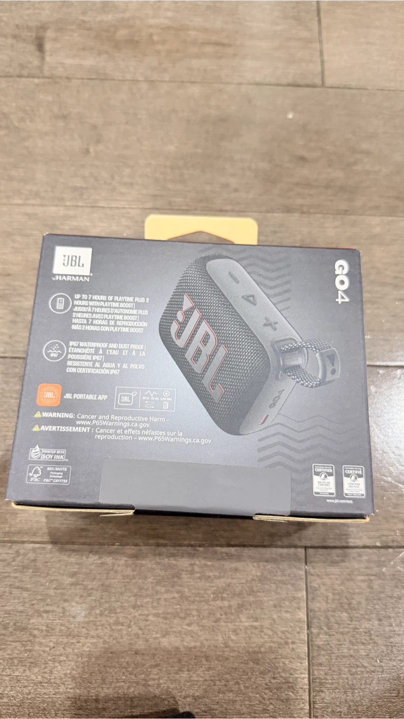JBL GO4 Portable Bluetooth Speaker - photo 2
