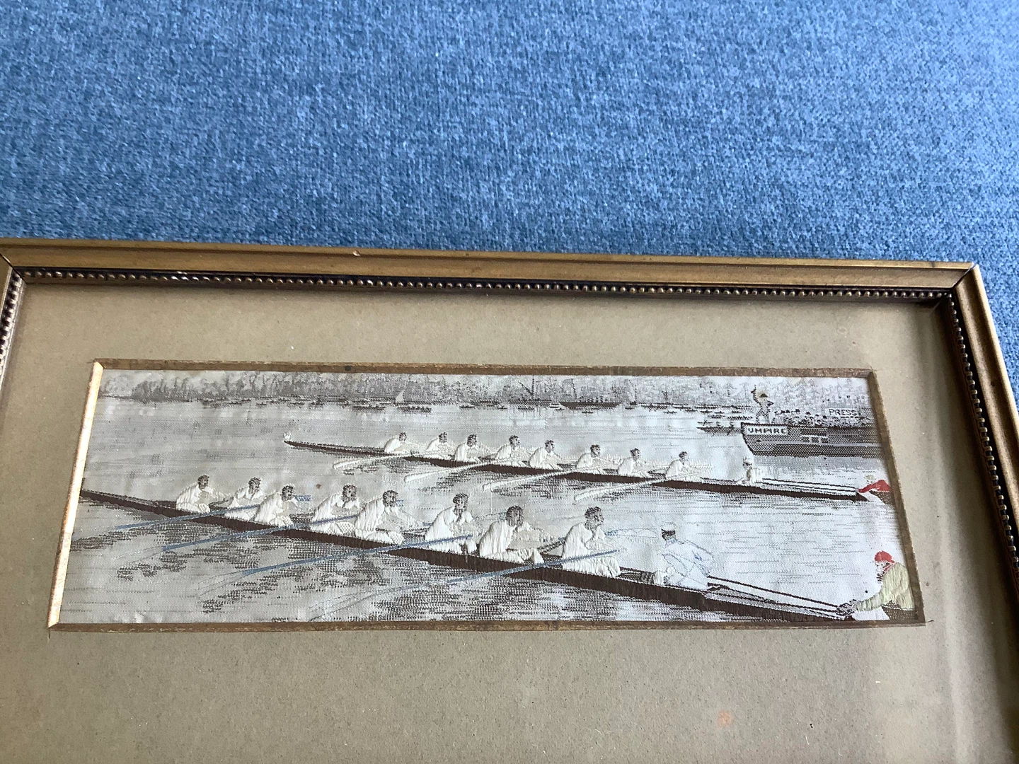 #1 Victorian Stevengraph Woven Pure Silk “Are You Ready” 🐞 - photo 2