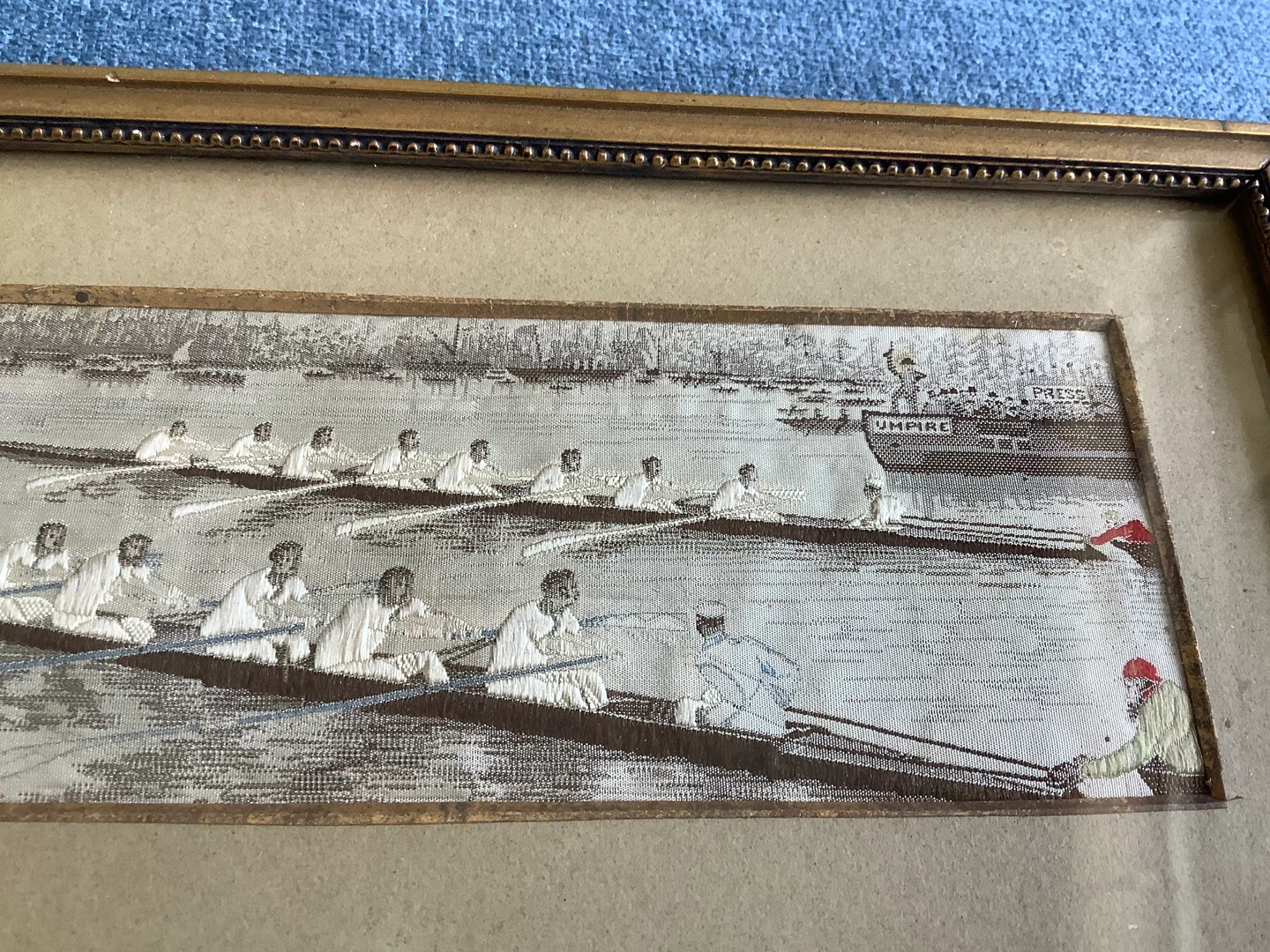 #1 Victorian Stevengraph Woven Pure Silk “Are You Ready” 🐞 - photo 4