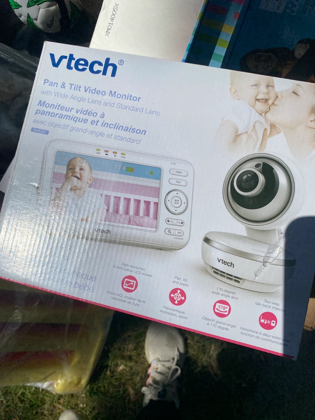 VTech Pan & Tilt Video Monitor VM5261