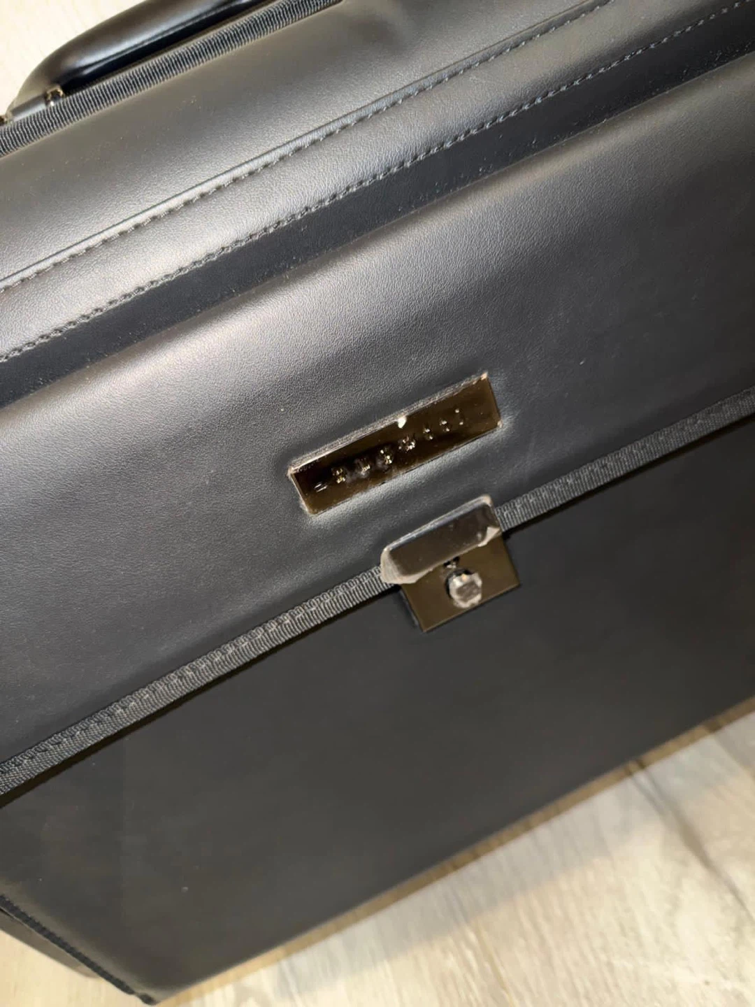 Bugatti Black Rolling Briefcase - photo 3