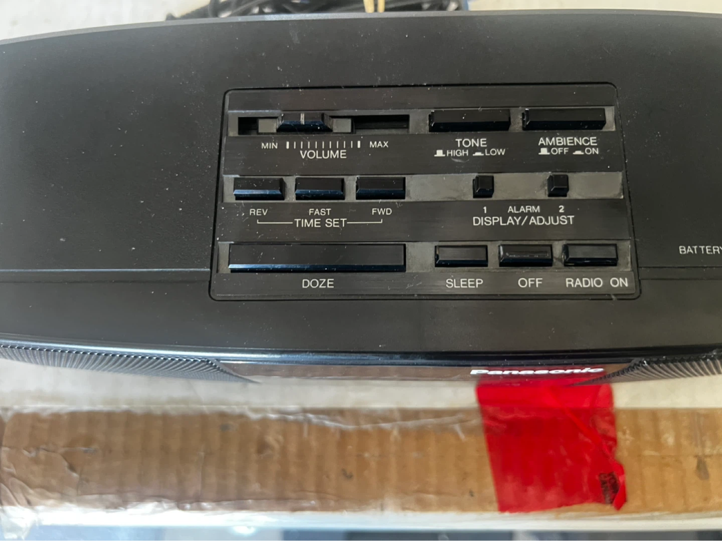 Panasonic RC-X220 Stereo Clock Radio - photo 2