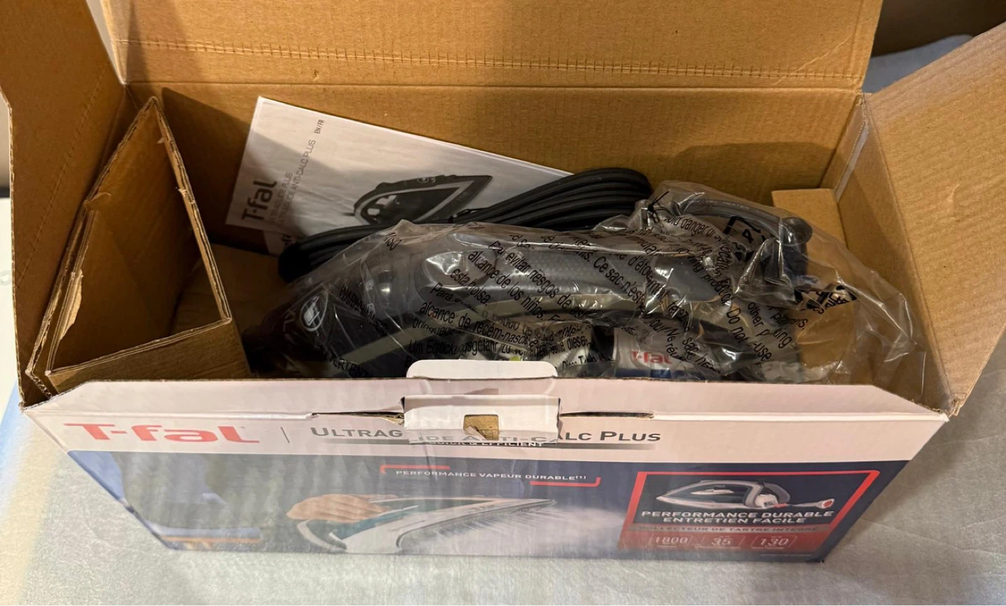 T-Fal Ultragide Steam Iron (1800W) - Brand New in Box - photo 4