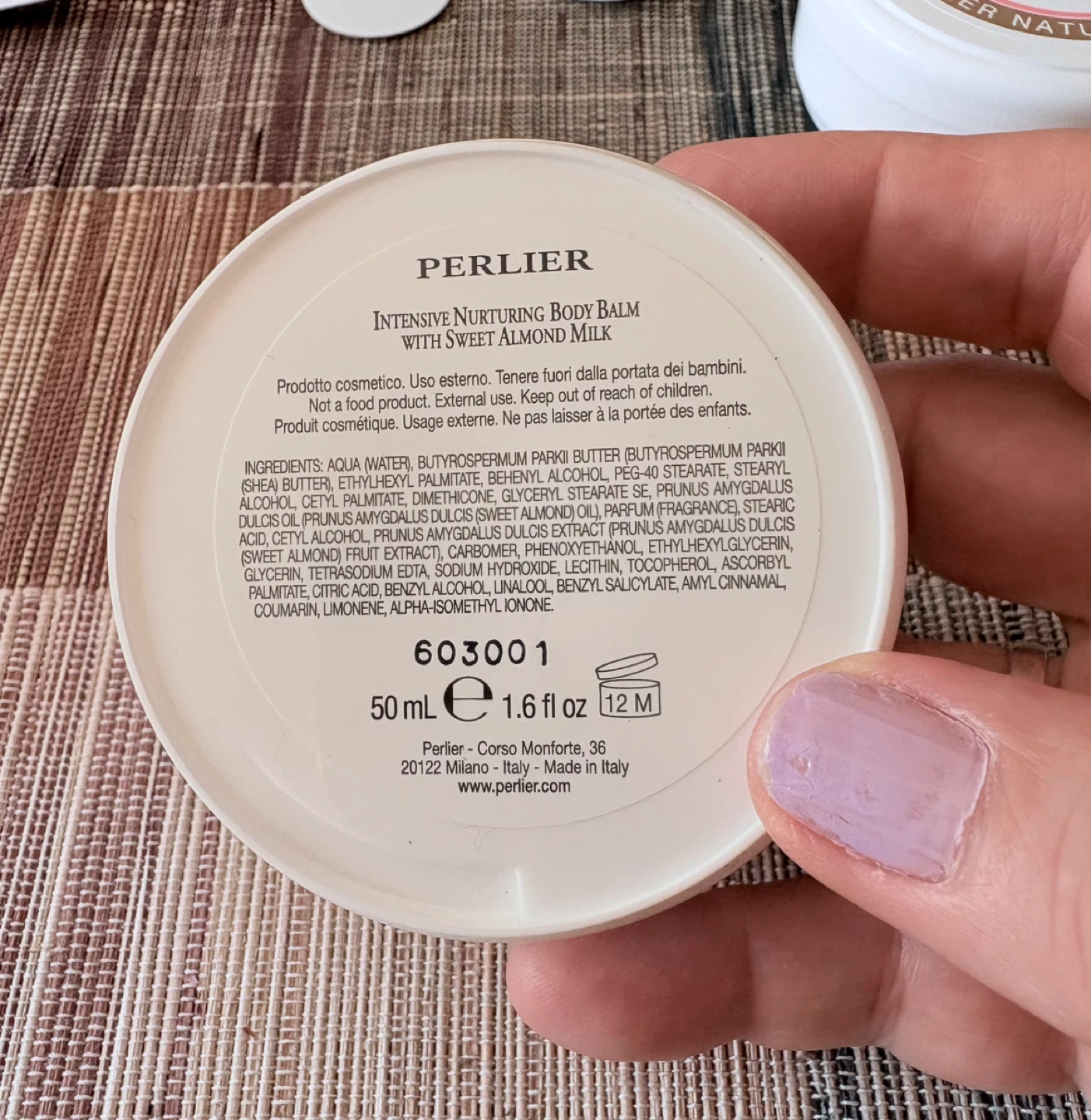 Perlier Intensive Sea Butter Sweet Almond Milk - photo 2