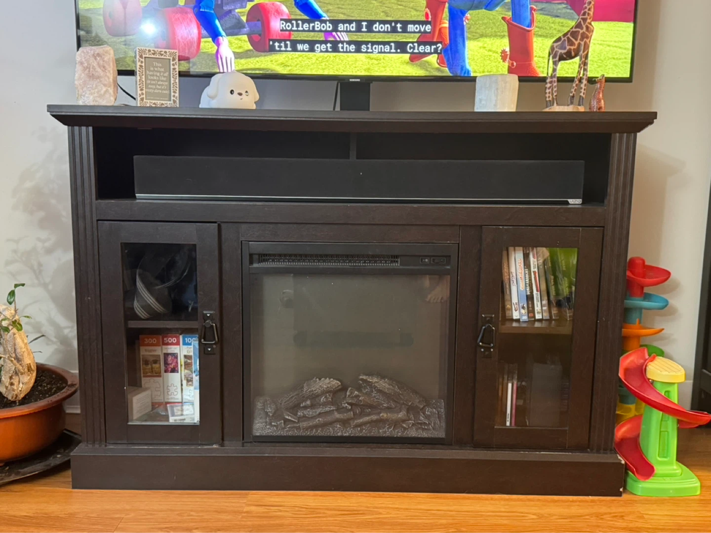 Electric Fireplace TV Stand - photo 2