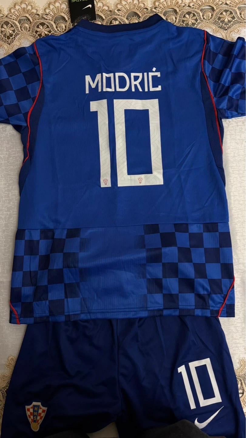 Nike Croatia Soccer Jersey Away Kit Modric #10 - photo 2