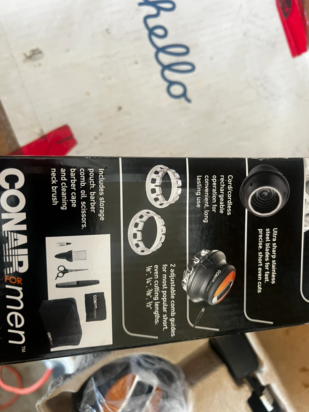 CONAIR for men EVEN CUT Cord/Cordless Rechargeable Hair Clipper - photo 3