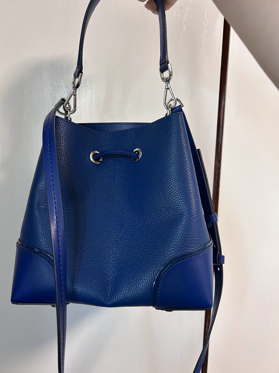 Michael Kors Blue Bucket Bag / Crossbody Purse - photo 3