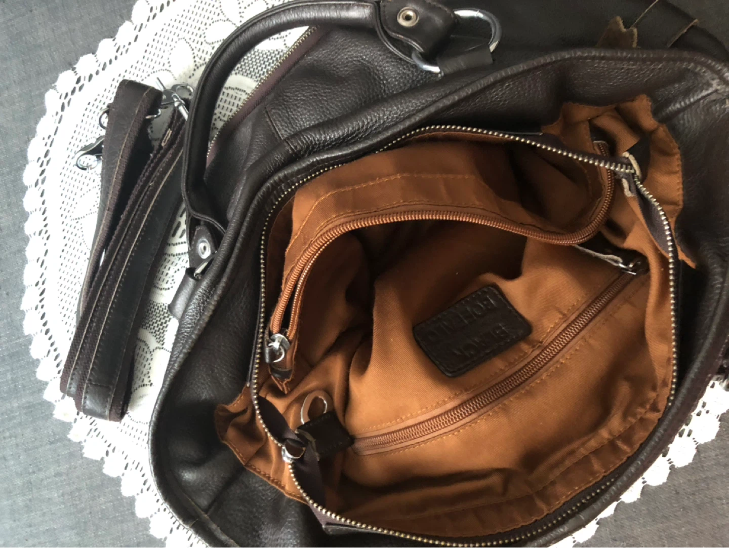 Vintage Real Leather Shoulder Bag - photo 4