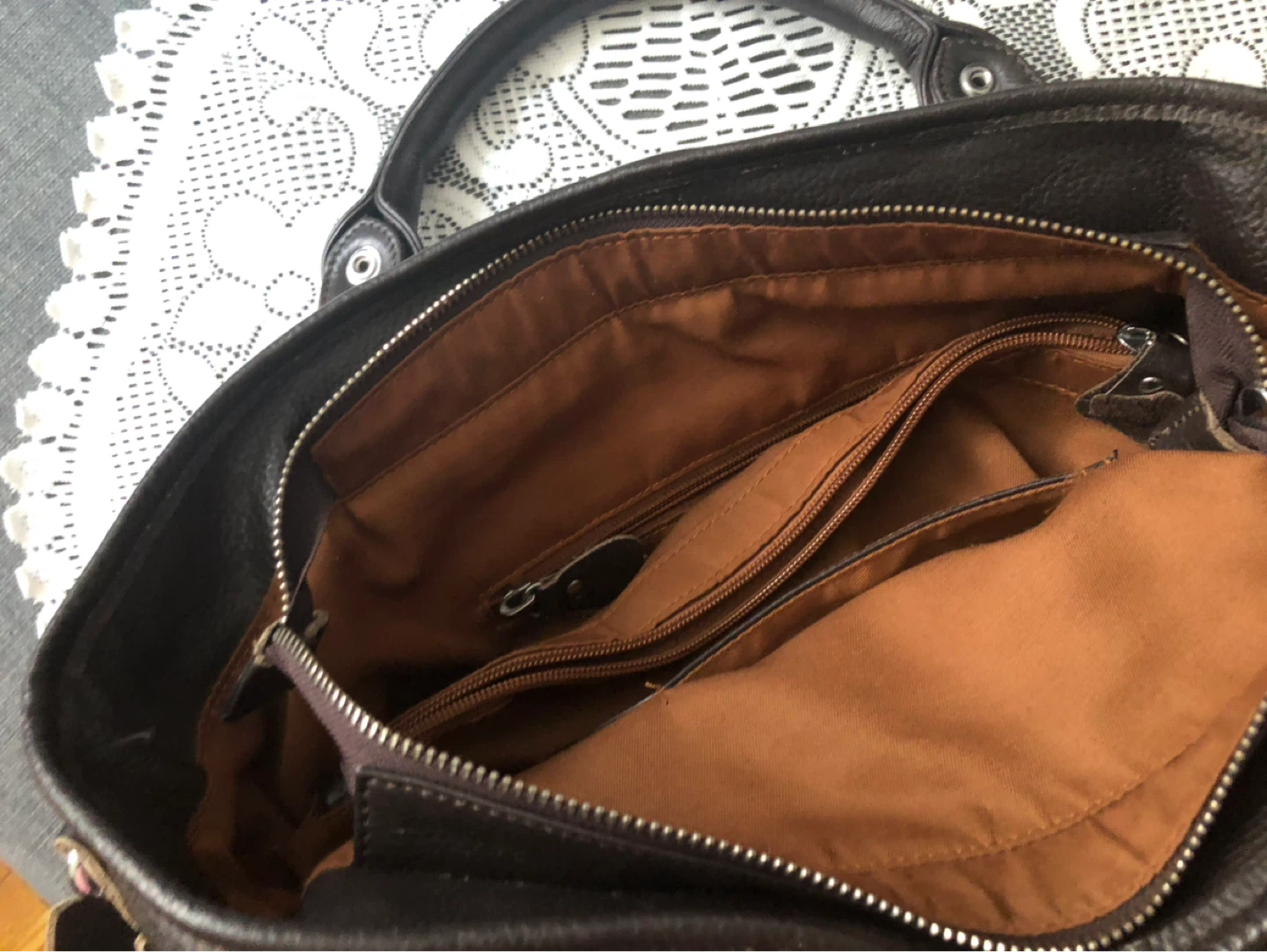 Vintage Real Leather Shoulder Bag - photo 5