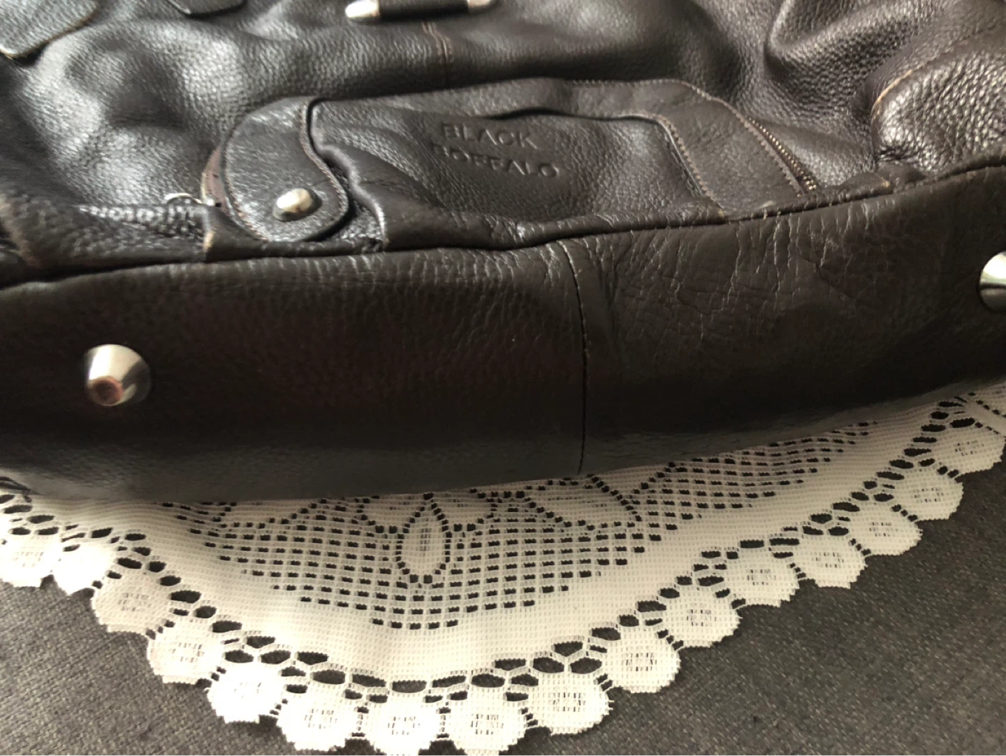 Vintage Real Leather Shoulder Bag - photo 3