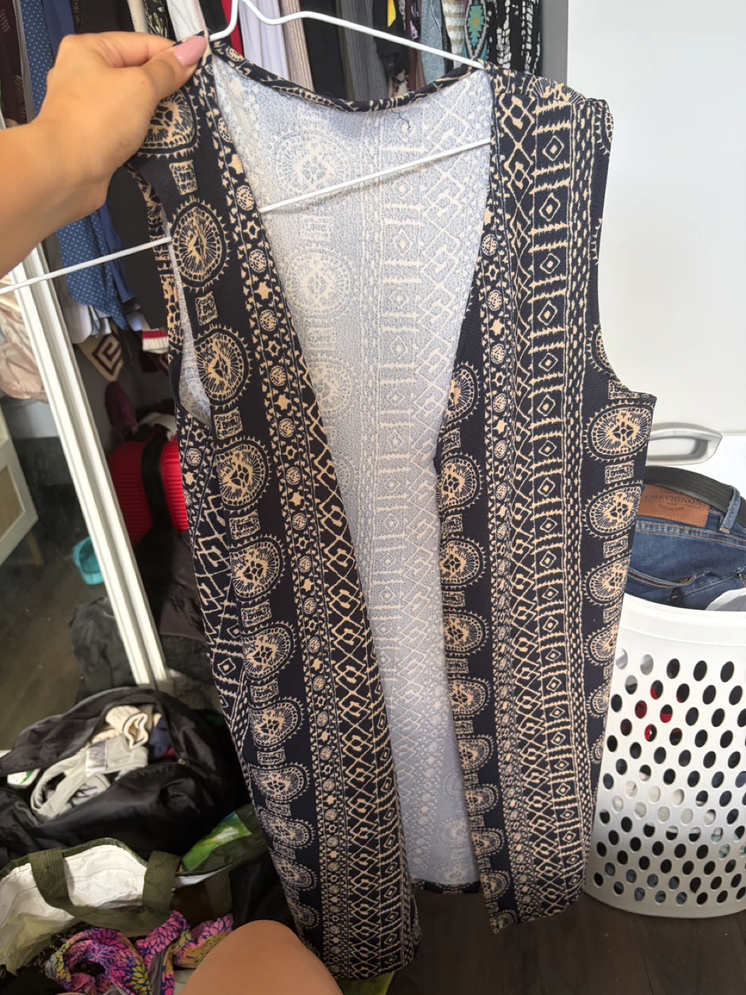 Sorted clothes, size S and M