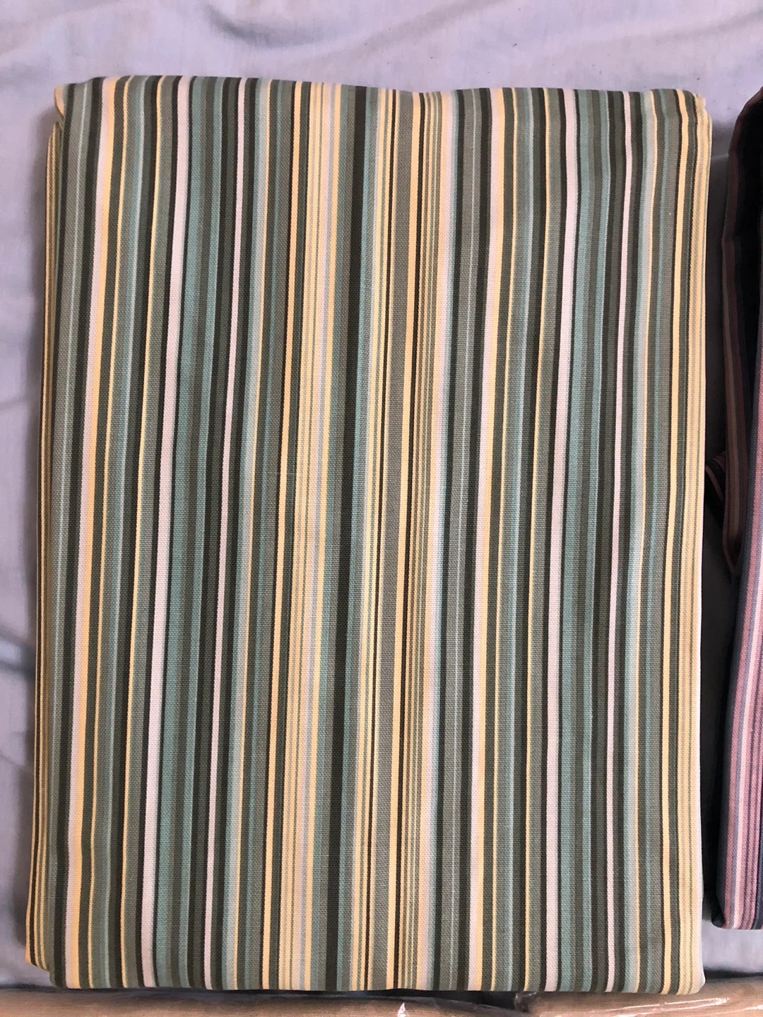Striped and Plain Fabric Panel - photo 5
