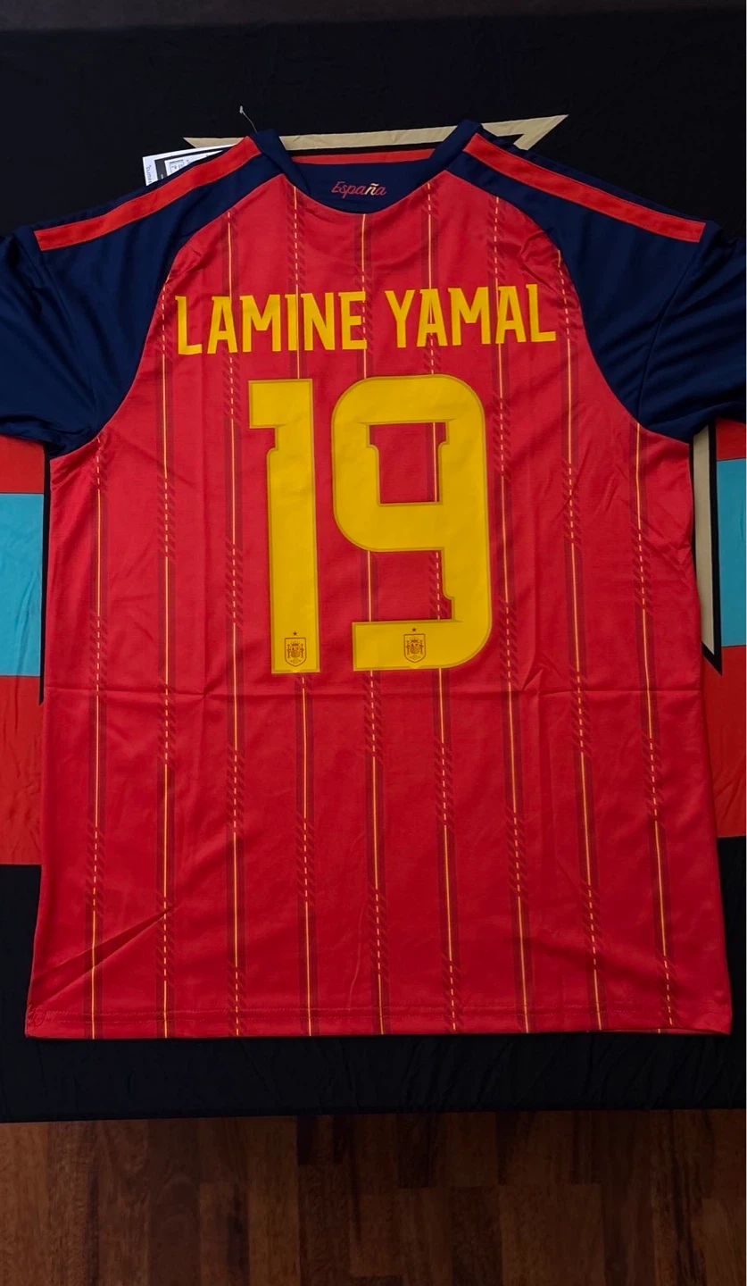 Adidas Spain National Team Lamine Yamal #19 Jersey - photo 2