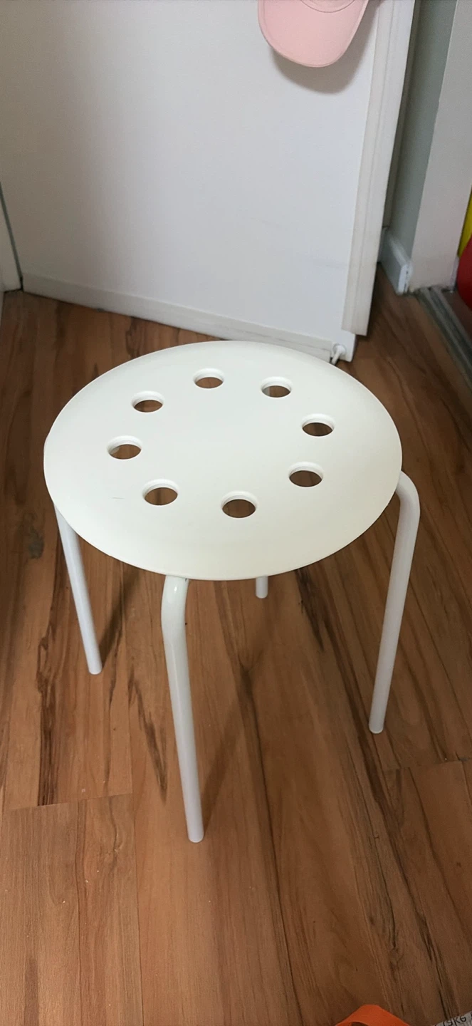 IKEA White Stool