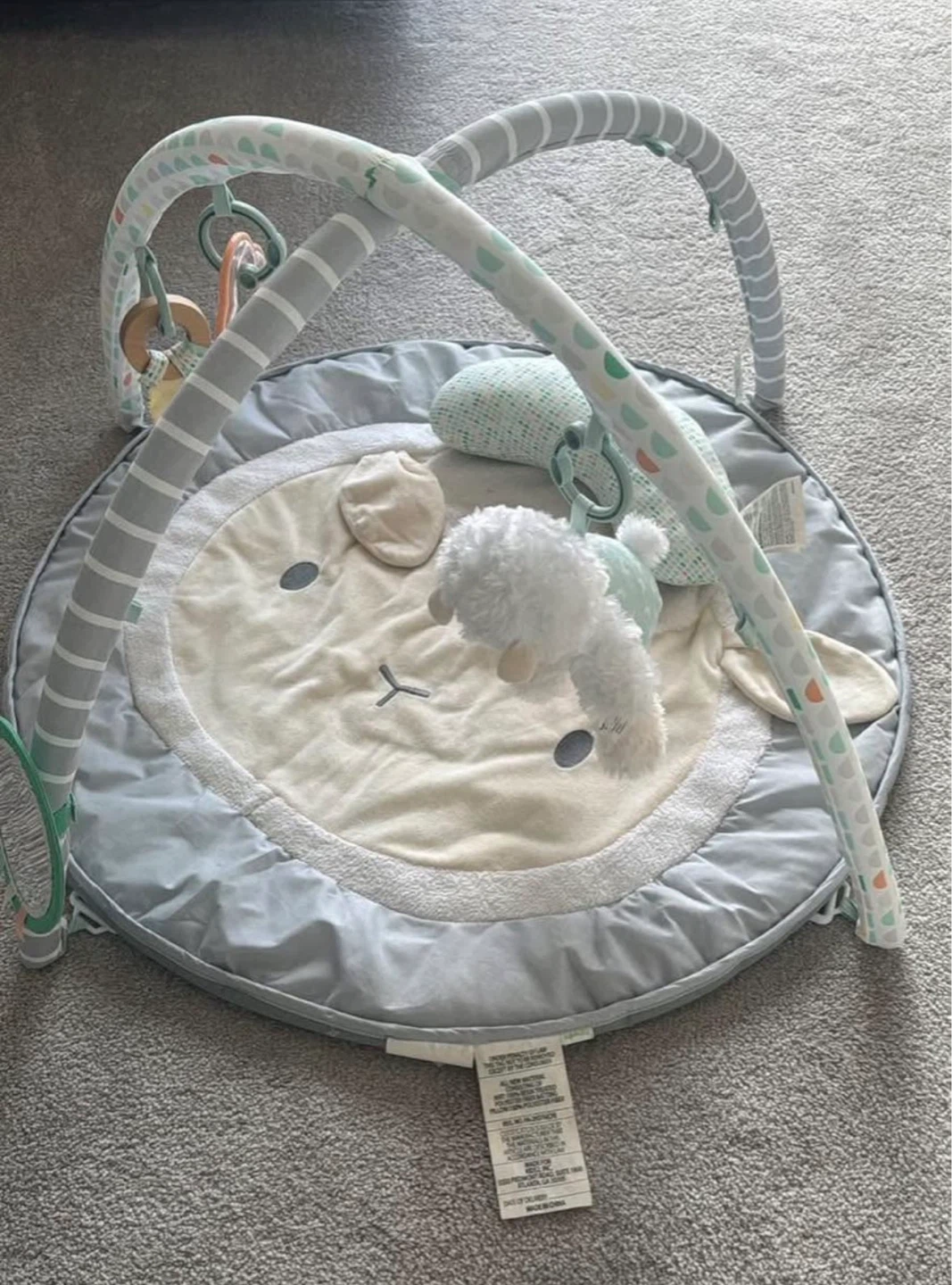 Baby Play Gym with Sheep Theme