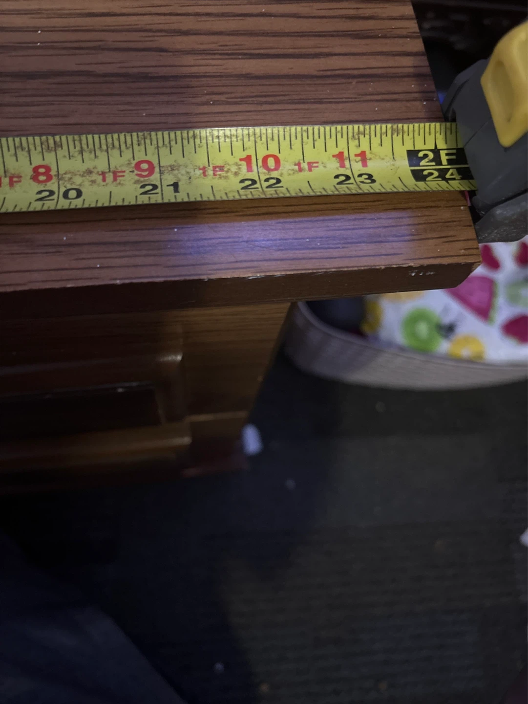 Wooden Two-Drawer Nightstand - photo 2