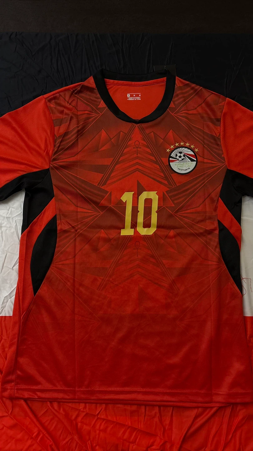 Egypt National Team M. Salah #10 Soccer Jersey
