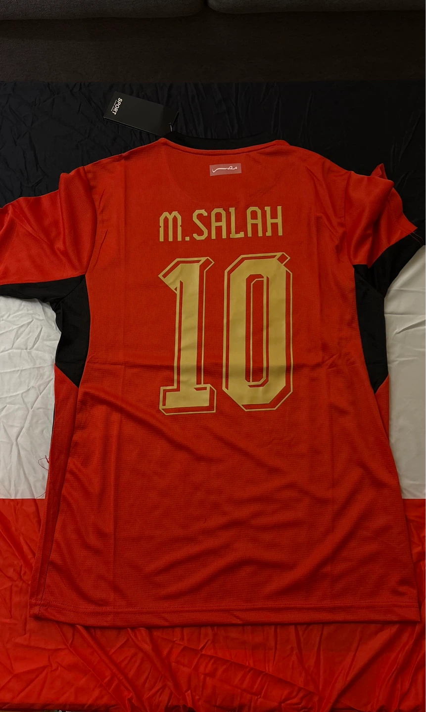 Egypt National Team M. Salah #10 Soccer Jersey - photo 2