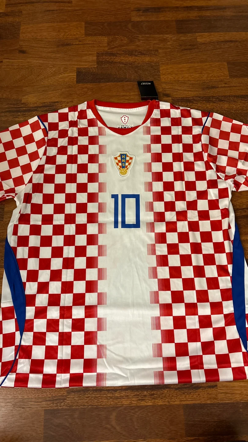 Croatia National Football Team Home kit Modrić #10 Jersey