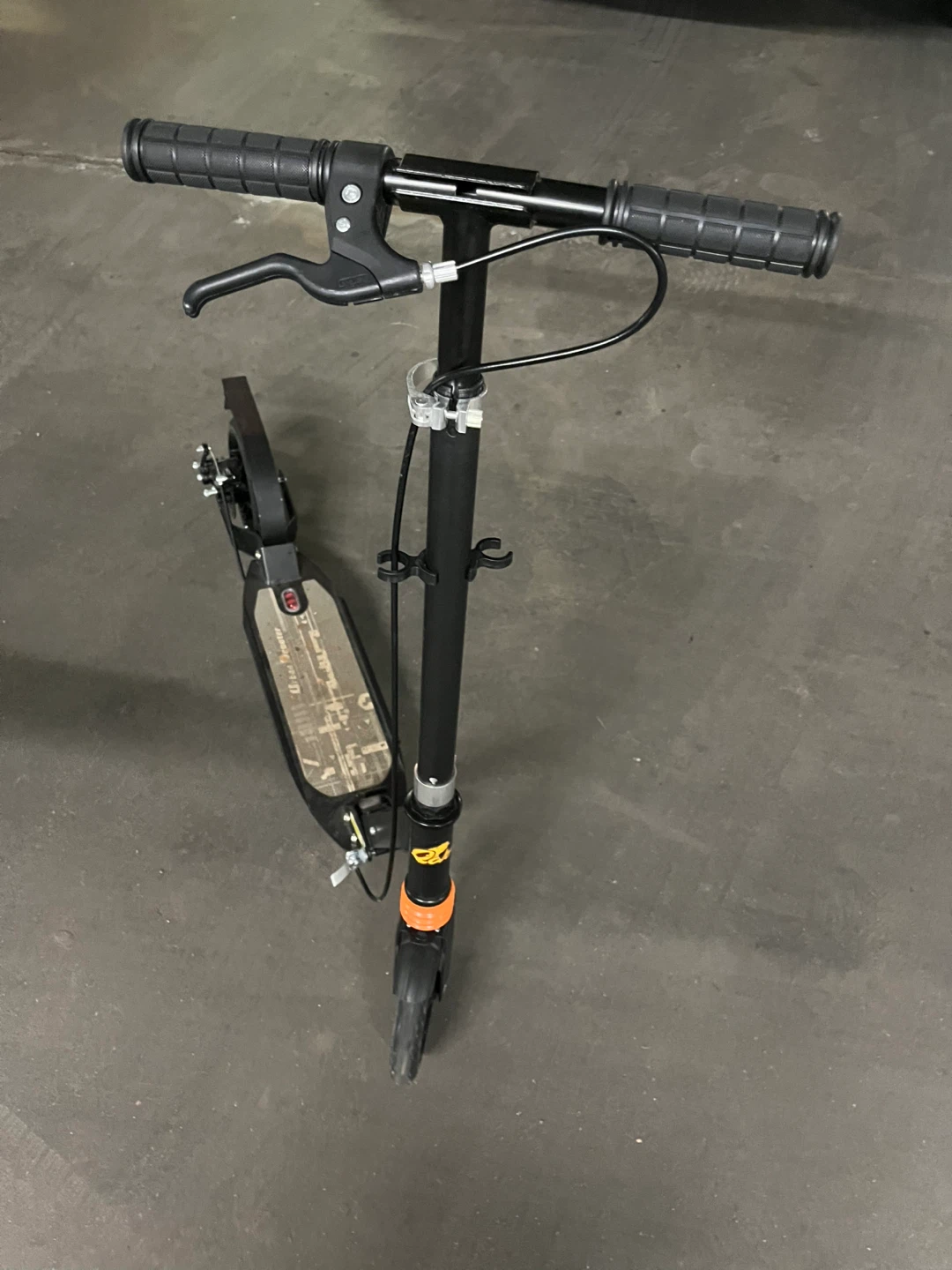 Black Folding Scooter - photo 3