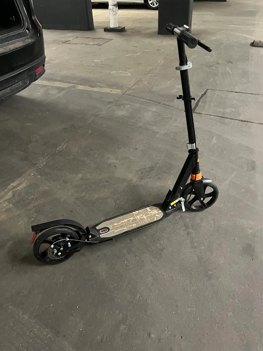 Black Folding Scooter - photo 2