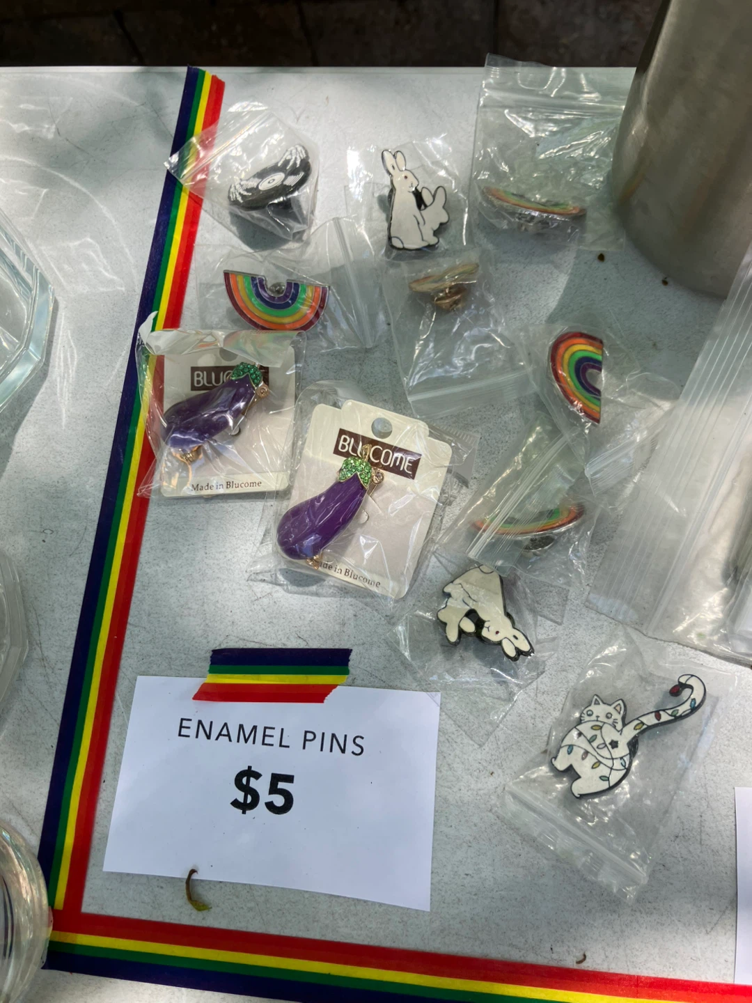 Enamel Pride Pins!!!