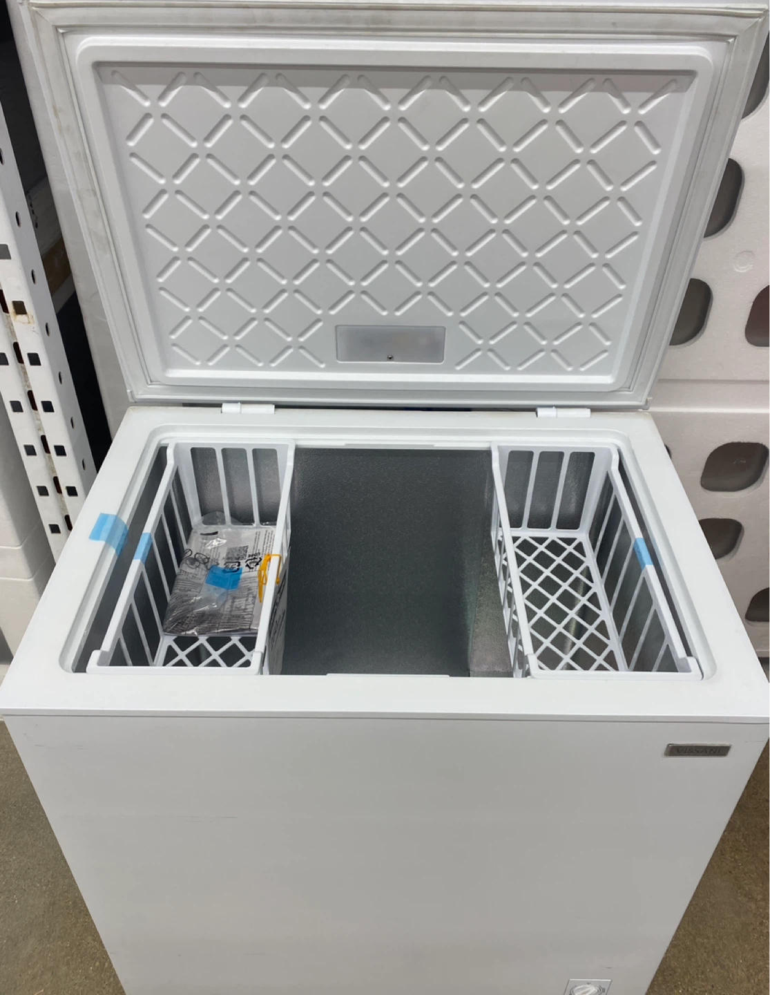 Two 7 ft.³Compact Chest Freezers