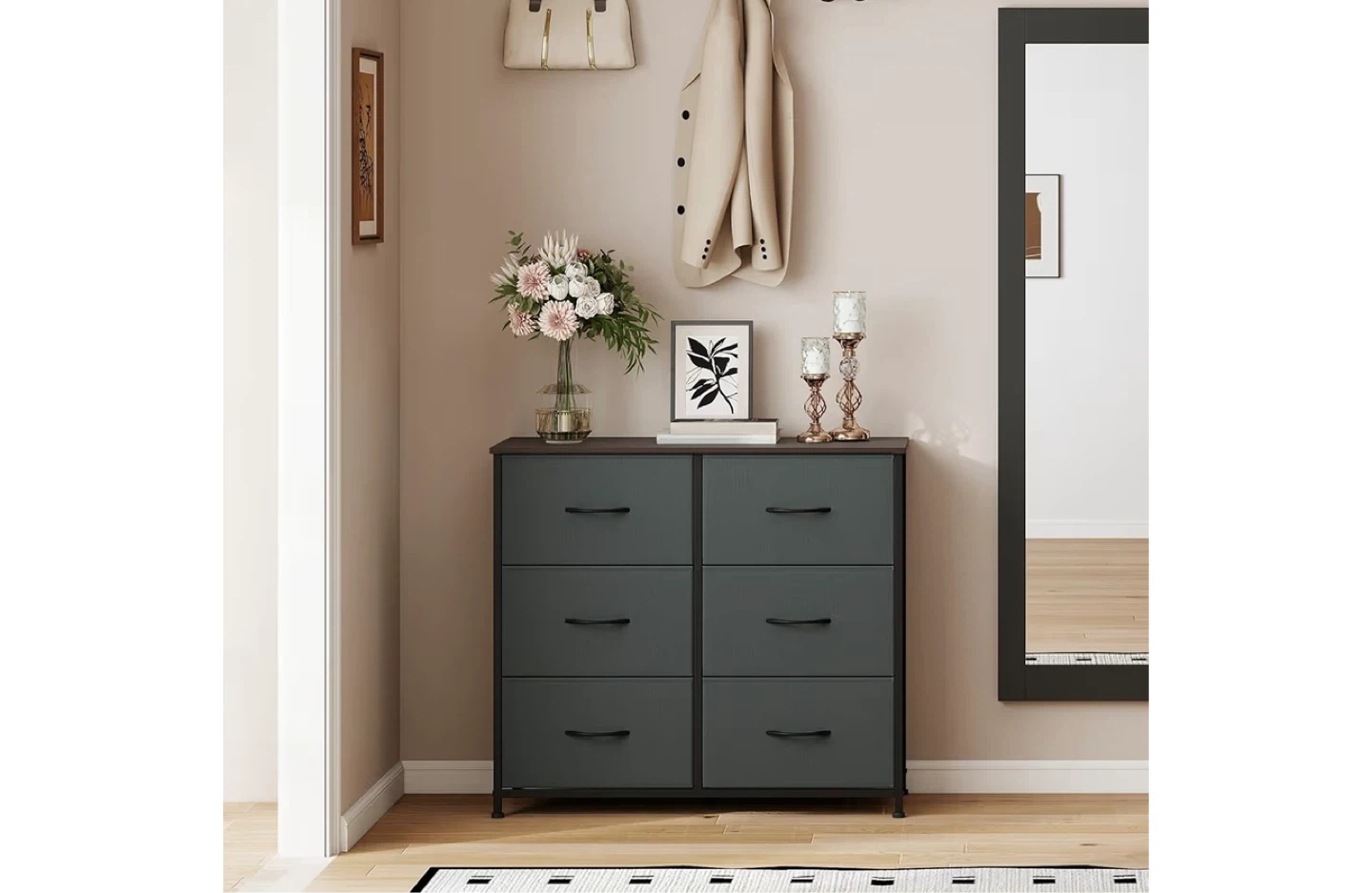 6-Drawer Fabric Dresser - photo 5