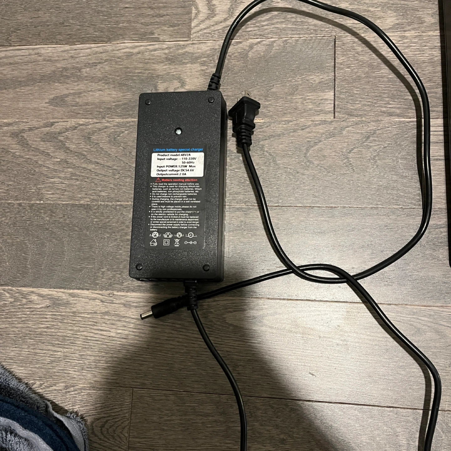 E-bike Battery Pack and Charger - photo 2