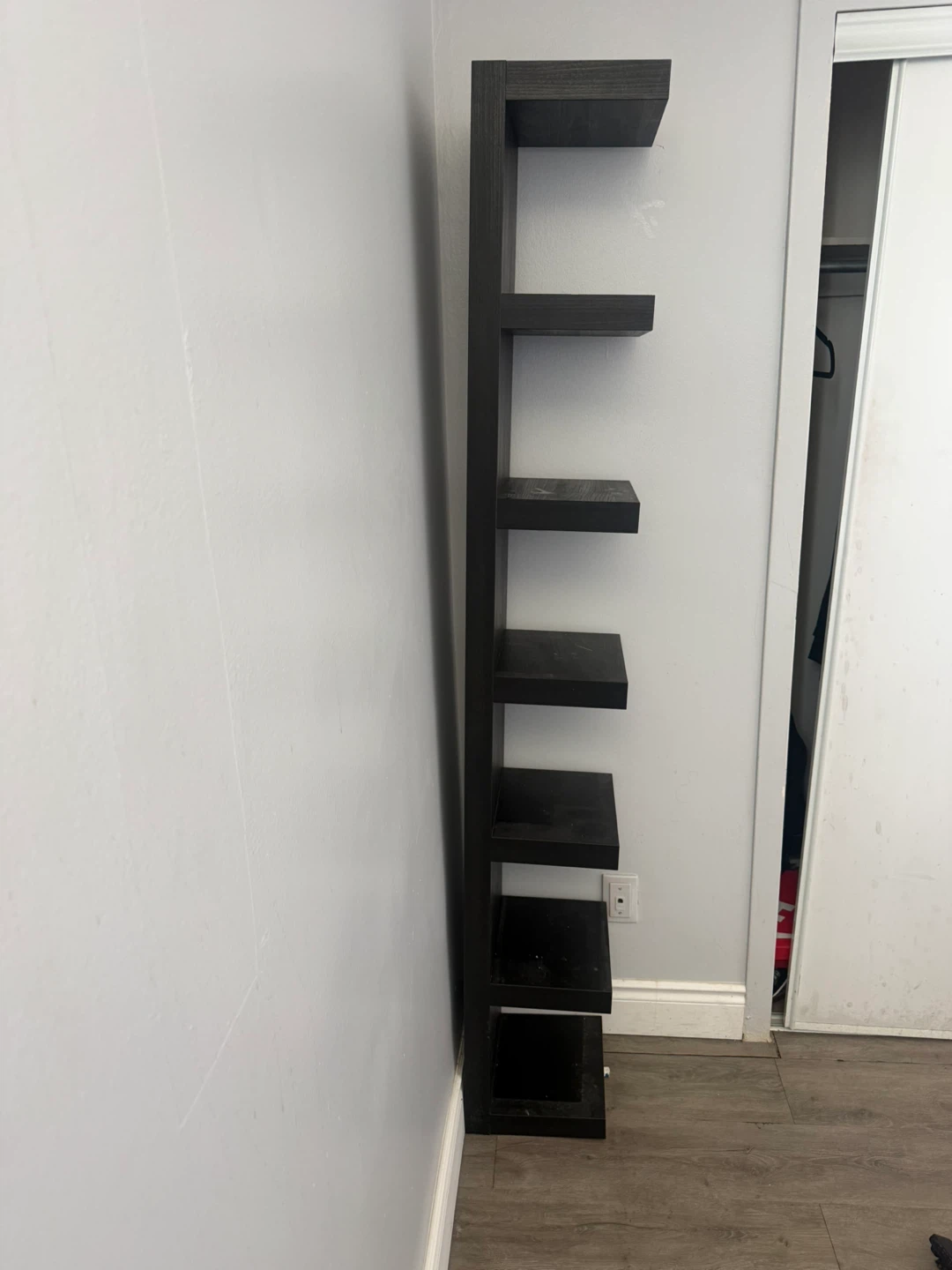 Black Display Shelf / Bookcase